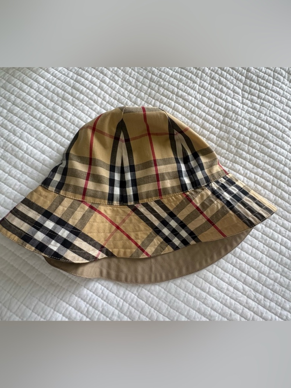 Burberry Classic Plaid Bucket Hat - Picture 3 of 3